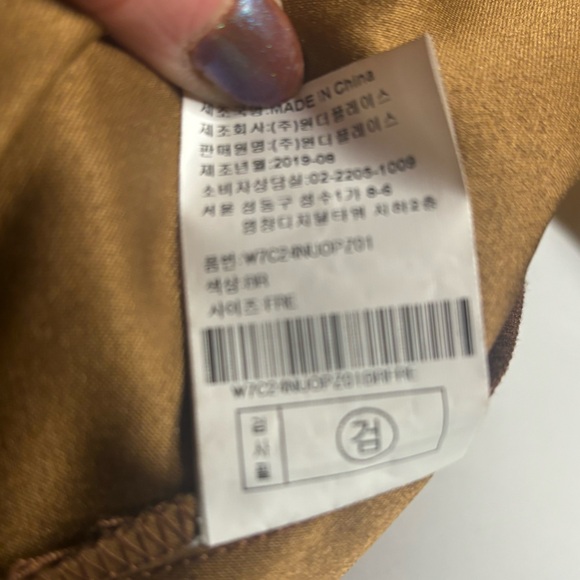 Ordinary holiday | EUC size sm-med | chocolate brown faux suede trench coat - Picture 8 of 9